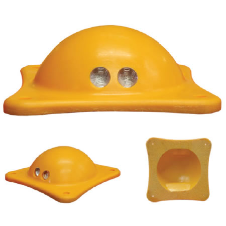 Boya chica plástica ojos de gato bóveda